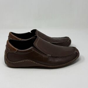 Cole Haan Tucker Venetian Loafers Mens 9.5 Brown Leather Slip On Driving Shoes